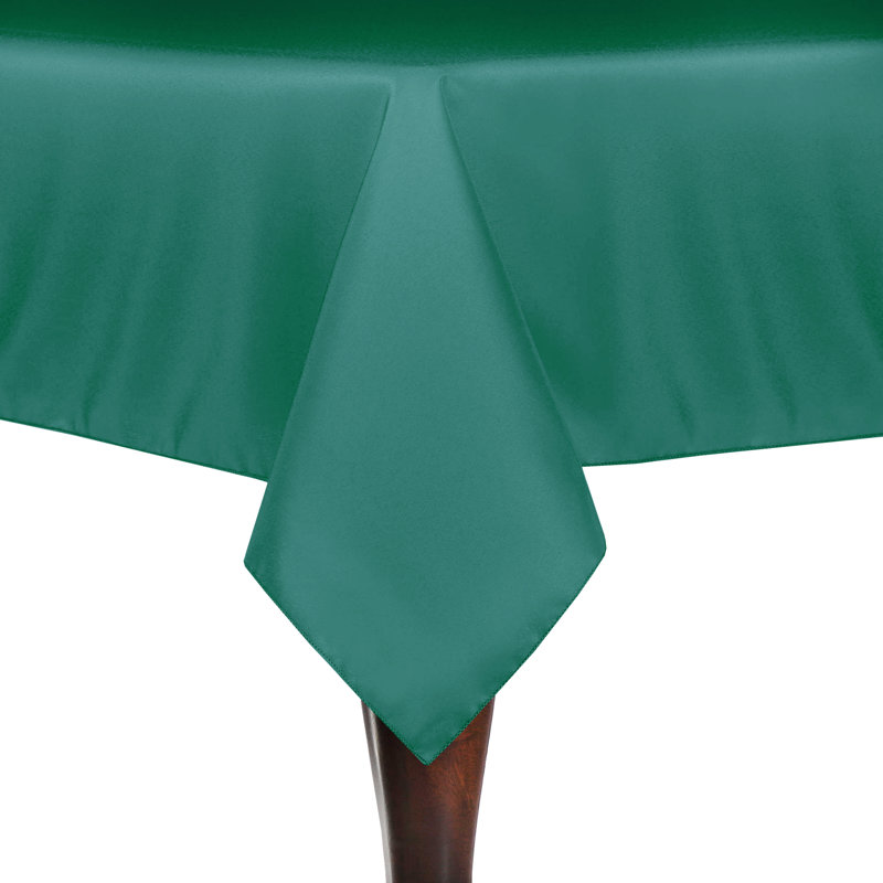 Solid Color Square Tablecloth, 90" x 60", 5, Jade