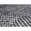 Tapis gris anthracite noué à la main-64790088