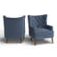 Fauteuil à oreilles rembourré de 30 po de large Adiza-1863771421
