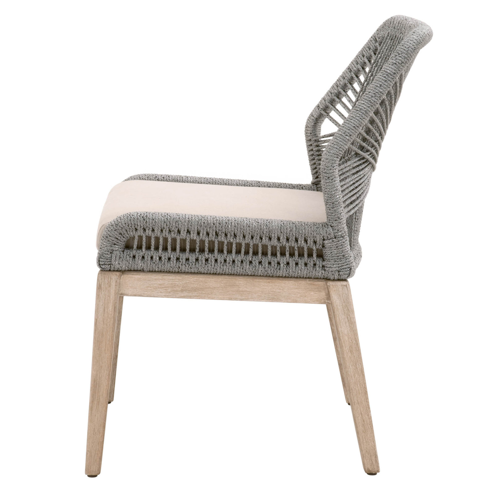 Side Chair, Light Gray