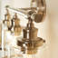 Asdvadzadur 3-Light Dimmable Antique Copper Vanity Light