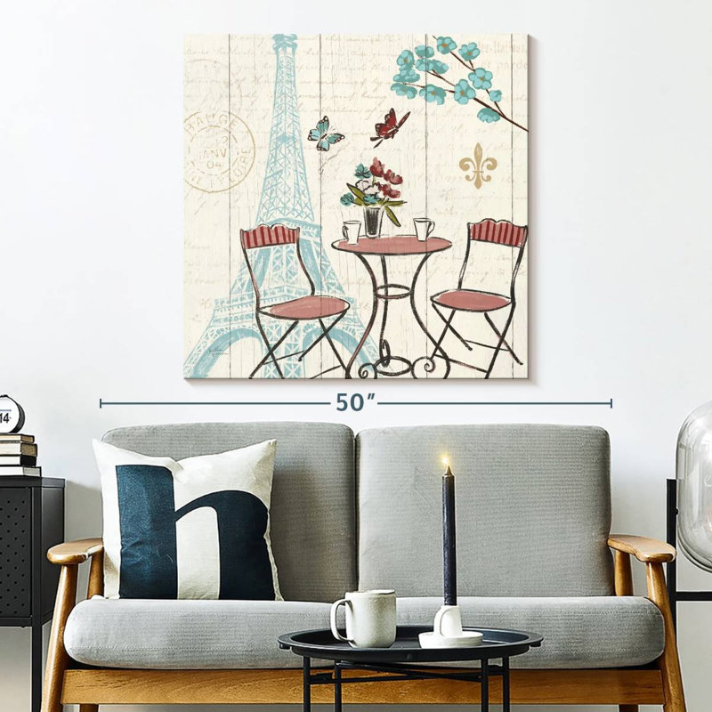 Yarlin Paris Tour II, 33" H x 33" W