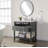 Grigg 37'' Single Bathroom Vanity with Cultured Marble Top-1943523269