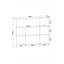 Komar 119.6cm H x 152.2cm W Standard Bookcase-418550229