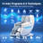 2025 4D Zero Gravity Dual SL Track Massage Chair Heated Full Body Reclining Massage Chair With AI Voice Control Body Scan