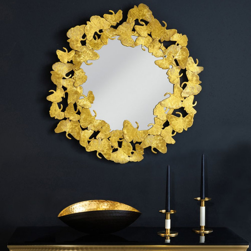 Aurel Iron Circle Mirror