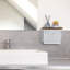 Acrylic and Wood Wall Paper Towel Holder