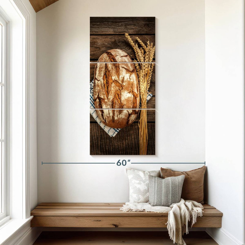 Bread, 52" H x 24" W