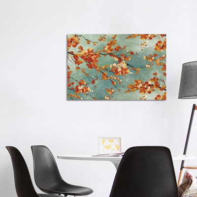 Orange Blossom 1 Piece Wrapped Canvas Painting