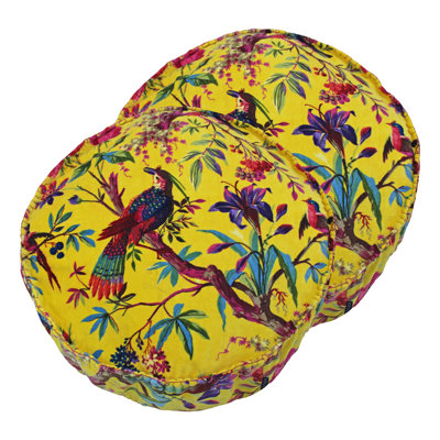 Floral Circular Cushion