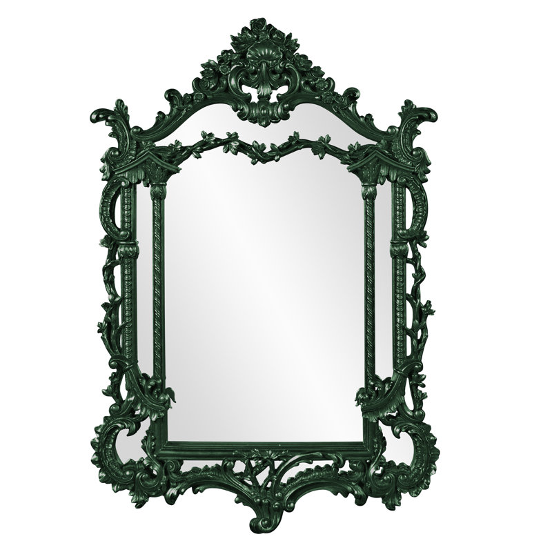 Miroir d'appoint Baroque, Vert forêt