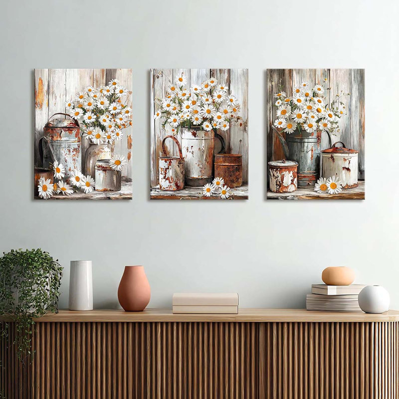 3 Piece Wrapped Canvas Print