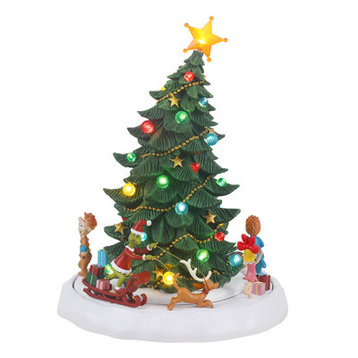 13 in. Animated Grinch Tree