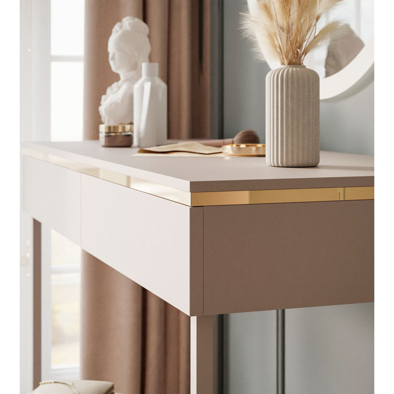 Chaily Dressing Table with Mirror
