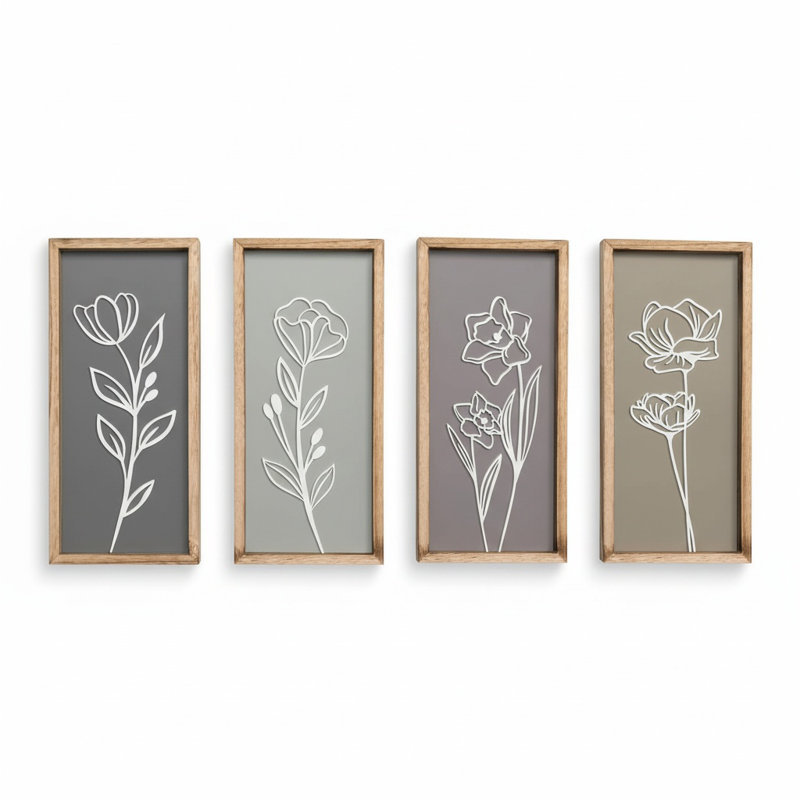 4 Piece Floater Frame Print