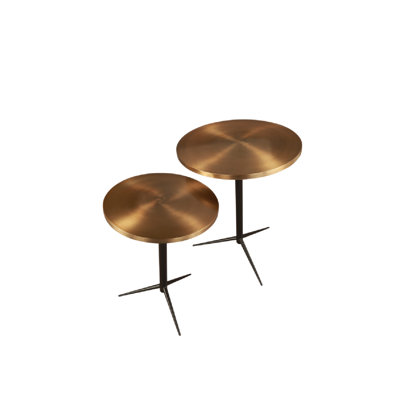 Antigua Steel Top Nesting Tables