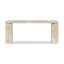 Romano 73 in. Marble Console Table-901615191