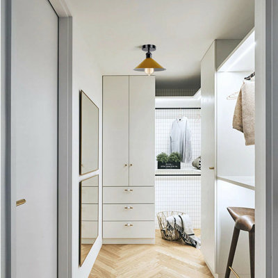 Bussey Semi Flush Mount