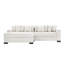 Canapé modulaire rembourré avec méridienne convertible-481461779
