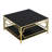 Square Glass Coffee Table with Lower Shelf-1374174277-1374174272