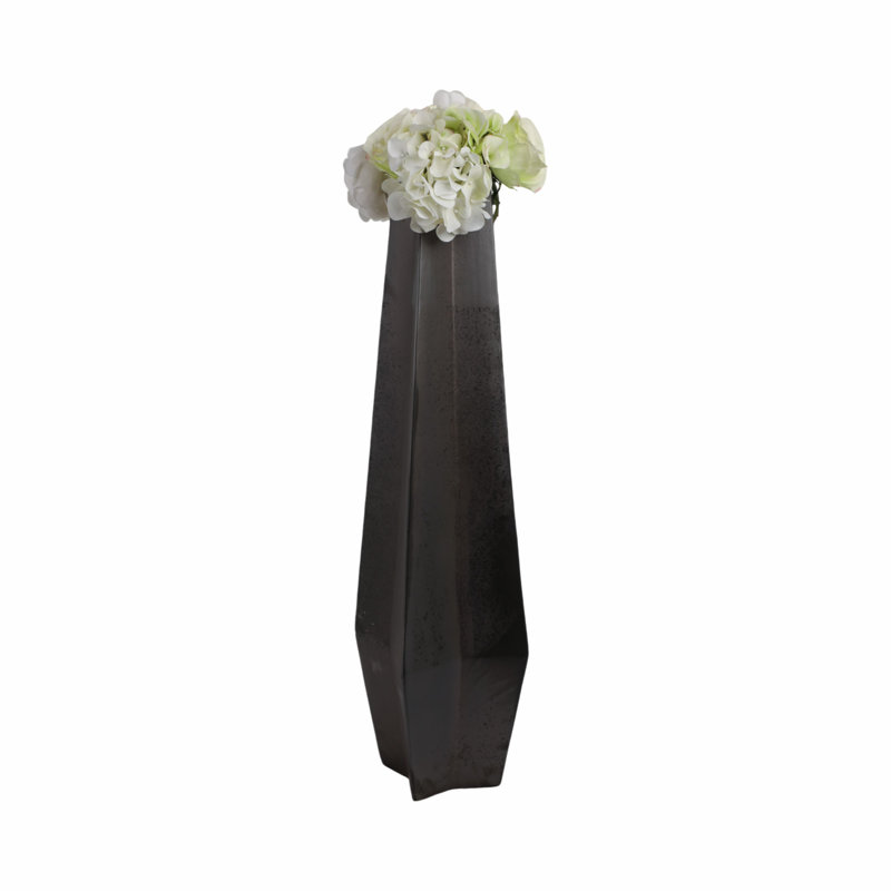Hilbert Large Ceramic Vase, 31" H x 7" W x 7" D
