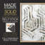 Sand Glyphs I, reproduction encadrée - bois massif-942637565