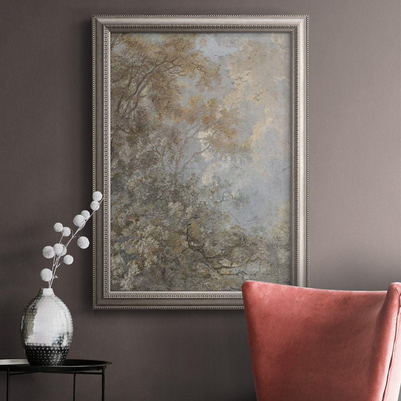 «Forest Fresco I», reproduction sur toile encadrée, H 20 po x l 16 po x P 2,5 po