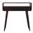 Curved Caramel Console Table-108808780