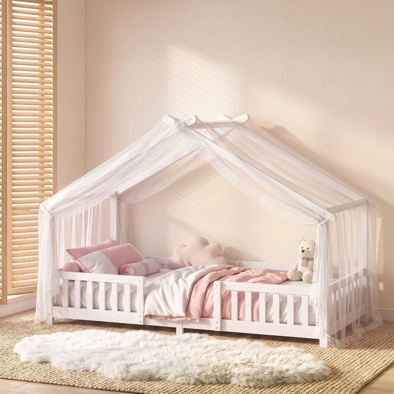 Kids Bed, White
