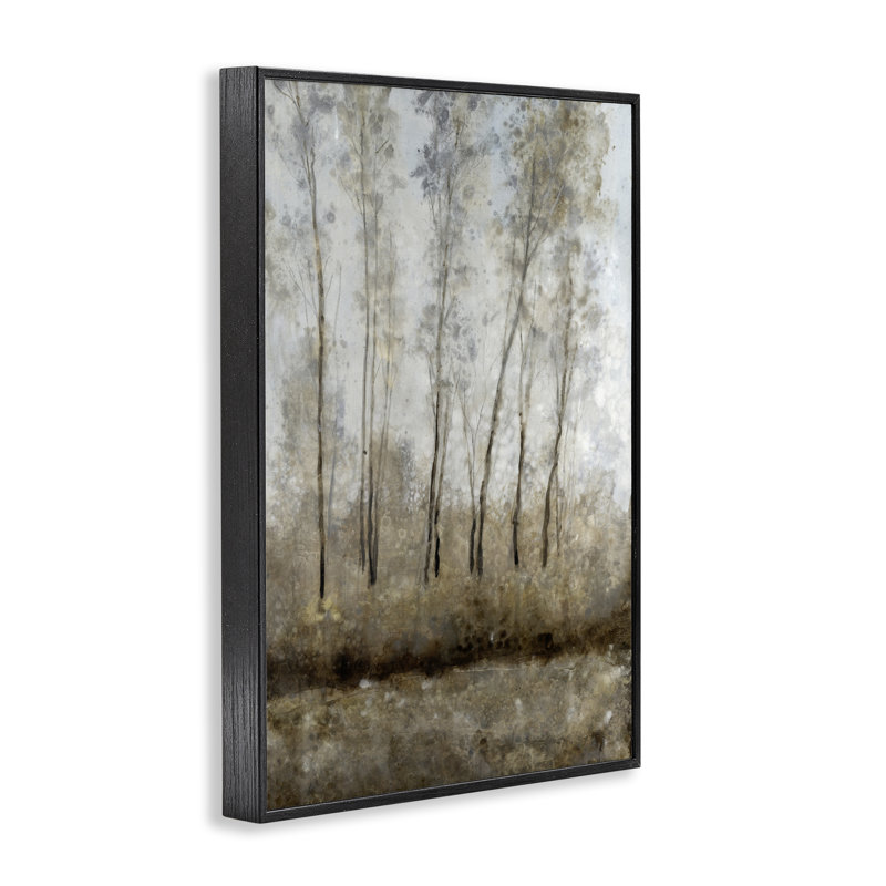 Giclée sur bois de lumière scintillante, design par Tim Ottoole, H 18 po x l 12 po, Giclée encadrée noir minuit