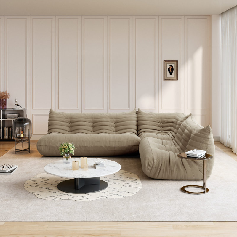 Fauteuil à billes Compression Fireside Chair, Velours côtelé vert