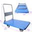 Chariot mobile pliable robuste - plateforme d'une capacité de 660 lb avec poignée pliable pour une utilisation efficace dans une cage de transport de bagages