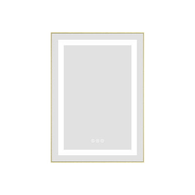 20" X 28" LED Bathroom Mirror With Front And Backlight