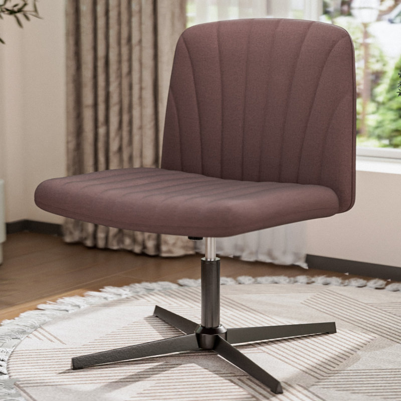 Chaise de bureau Damar Criss, Brun, No