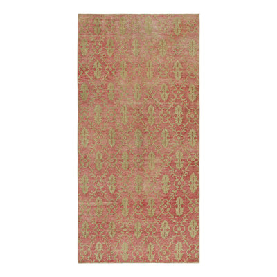 One-of-a-Kind 4'4 X9'2" Hand Knotted Area Rug