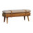 Solid Wood Bench with Nailhead Trim-796138031