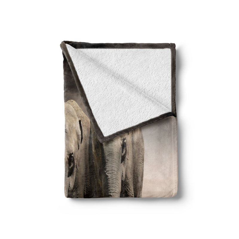 Hand Woven Throw Blanket, 50" W x 70" L