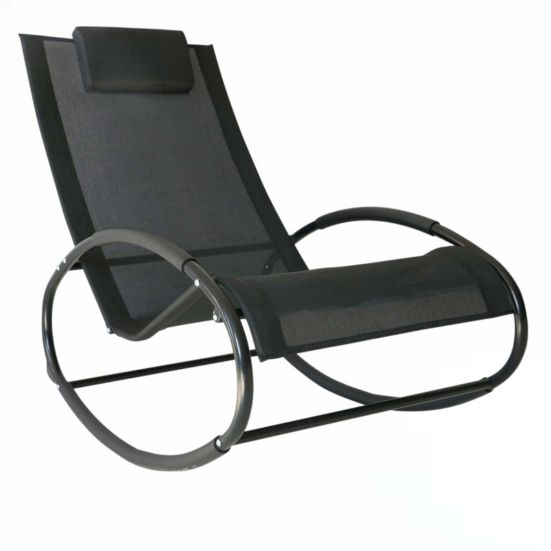 Chaise berçante d'extérieur
