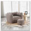 Fauteuil à billes avec repose-pieds en chenille-1663774132