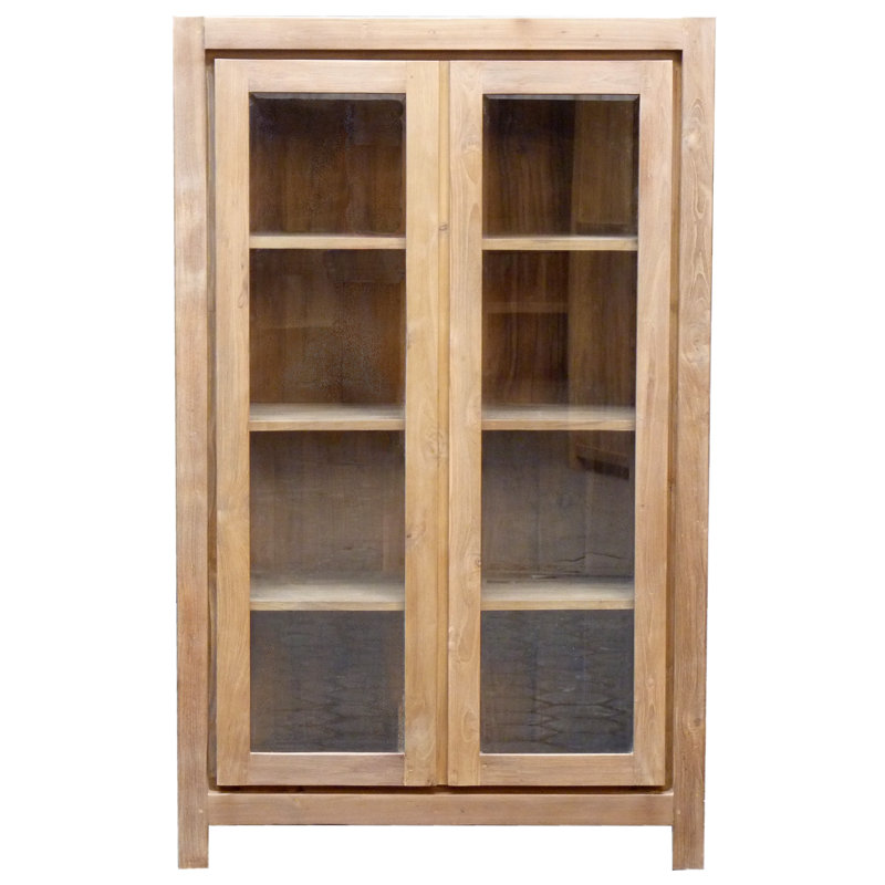Armoire de salle de bain en bois massif l 39 po x H 63 po x P 16 po Singola