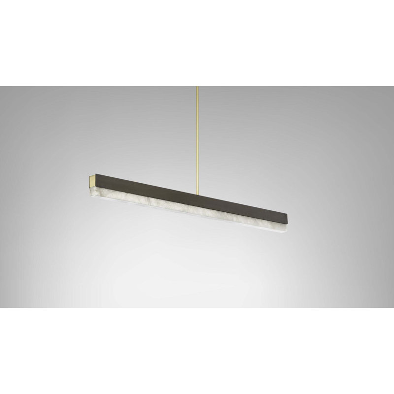 Artes 1 - Light LED Unique / Statement Pendant, Bronze