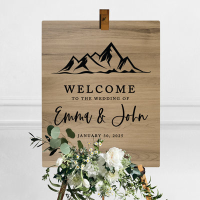 Wood Backdrops & Signs