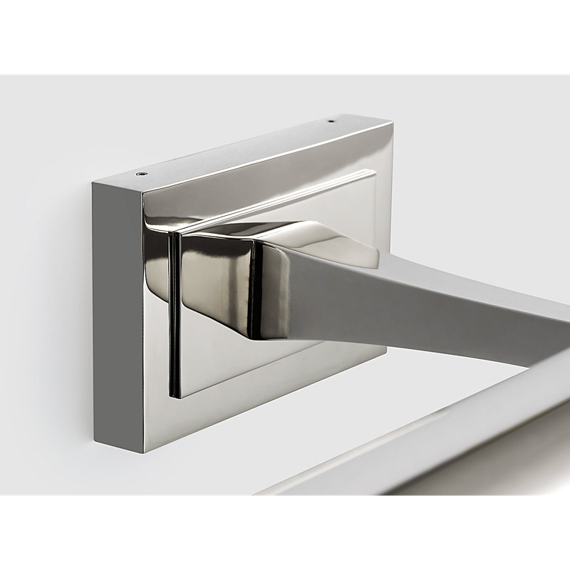 Aerin Dimmable LED Wall Mount Picture Light, Polished Nickel, 2.75" H x 24" W x 8.25" D, 2500 Lumens
