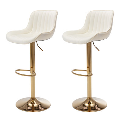 Tabouret pivotant rembourré Garnich