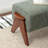 Karsen Upholstered Bench with Solid Wood Leg-928901794