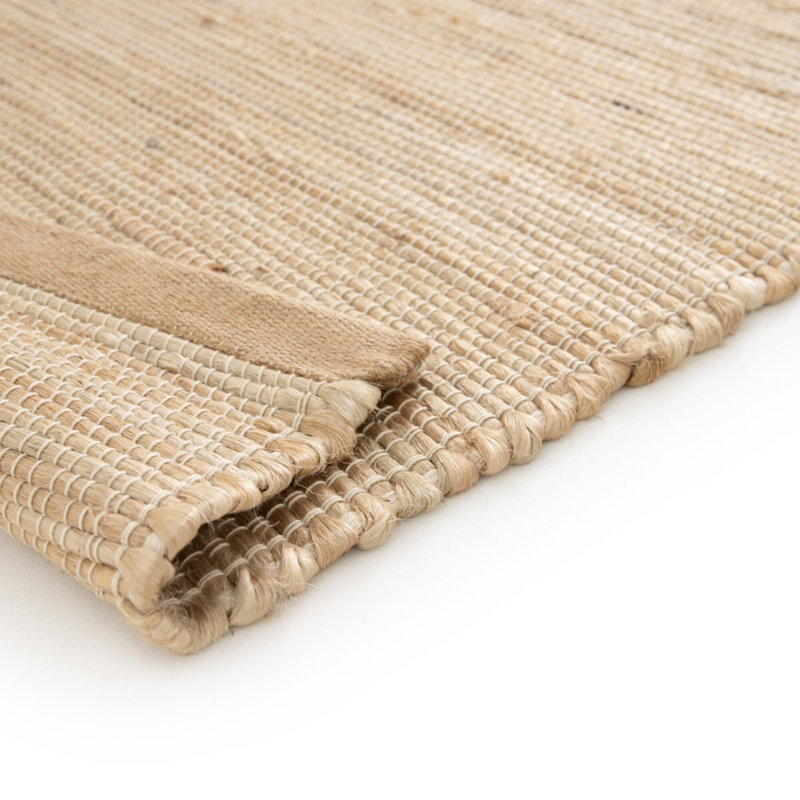 Aerith Hand Loomed Beige Rug, Rectangle 120 x 170cm