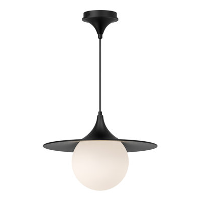 Hermit Single Light Glass Pendant