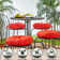 Ballera Outdoor 15'' Round Dining Chair Seat Cushion