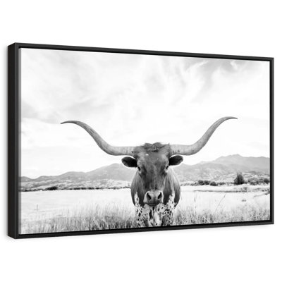 Longhorn Texas BW