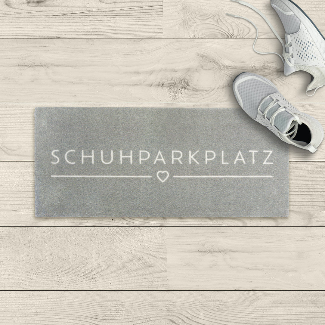 Fußmatte Fashion Printed – Waschbare Türmatte Schuhparkplatz 33 x 75 cm